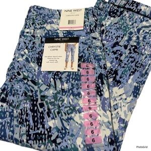 Nine West Chrystie Capri Pants